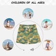 thumbnail image 6 of FORMRS Boys Swim Trunks Quick Dry Mesh Lining Beach Boardshorts, Sizes XS-XL, Whimsical Dinosaur Pattern, 6 of 7