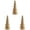 Beige, variant on 3-4PC Paper Christmas Tree 3D Honeycomb Centerpiece Table Decorations Modern Accordion Folded Ornaments for Home Holiday Indoor Winter Seasonal Ornaments Weddings Festive Supplies