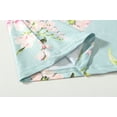 thumbnail image 6 of SSLR Womens T Shirts V Neck Criss Cross Floral Tee Short Sleeve T Shirt, 6 of 6