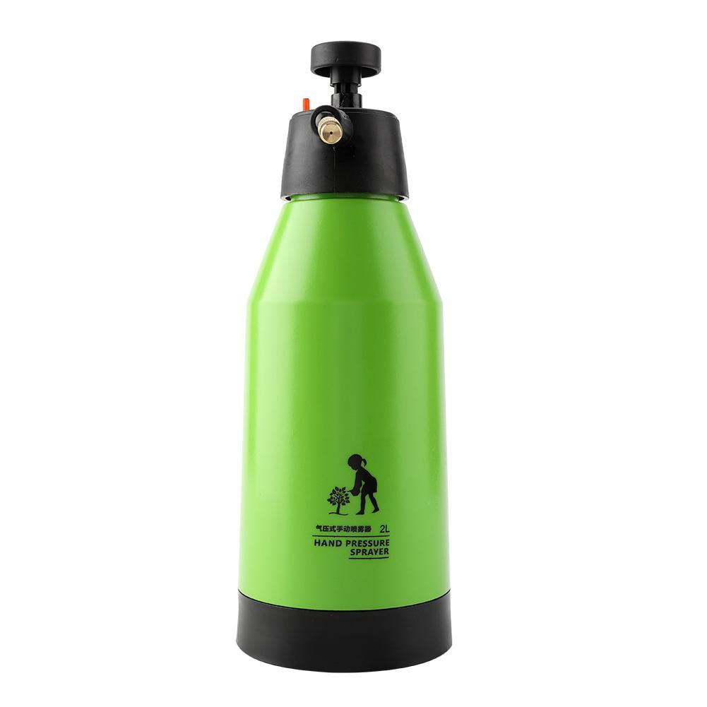 Tebru Portable,2L Portable Pressure Water Sprayer Garden Hand Pump