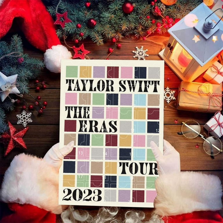 DJKDJL Taylor Swift Advent Calendar 2023 Christmas Advent Calendar Gifts,  DIY Bracelet Making Kit for Kids Adult, 24-Days Christmas Countdown  Calendar Jewelry Gifts 