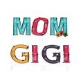 thumbnail image 2 of Women's Funny "i Have Two Titles: Mom & Gigi" Graphic T-Shirt - Soft Breathable 100% Cotton oversized Tee with Floral accents, Mother's Day Gift, Casual Short Sleeve Round Neck Top for Spring Sum, 2 of 7