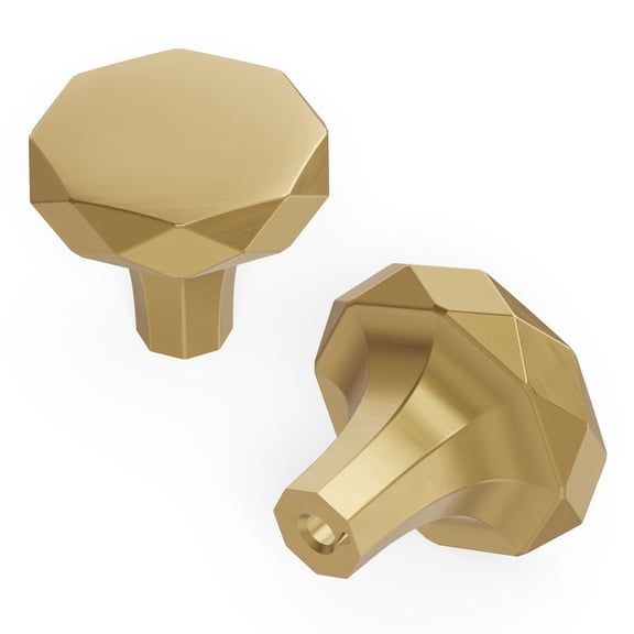 Belwith BWH077839 CBZ 1.25 in. Dia. Karat Knob - Champagne Bronze