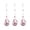 Red, variant on MInHoues 3 Pack Halloween Hanging Spider Egg Sack Decorations, 35.5 Inch LED Light Up Large Mesh Spider Egg Pouches with Black Spiders, Indoor Outdoor Halloween Spooky Hanging Ornament Supplies