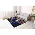 thumbnail image 2 of Printed Rugs, Motivational Rug, Boy Room Rug, Sport Rug, Printed Rug, Decorative Rugs, Machine Washable Rug, 3.3'x6.5' - 100x200 cm, 2 of 7
