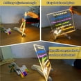 thumbnail image 4 of Tablero de notas LED CARETHYS con soporte de 11,8 x 7,87 pulgadas y 5,9 x 5,9 pulgadas, juego de 2, 4 of 6