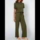 thumbnail image 5 of Traje Deportivo Informal de Dos Piezas para Mujer, Ropa Deportiva de Viaje, Corta y Pierna . Traje Verde Oscuro XL, 5 of 6