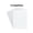 White, variant on Staples Notepads 8.5" x 11" Wide Ruled Canary 50 Sheets/Pad 24/Carton ST57295VS