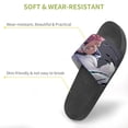 thumbnail image 3 of Jujutsu Kaisen Slides & Slippers for Women & Men Summer Non Slip Shower Sandals Beach Shoes for Home Garden Bathroom Pool Gift, 3 of 8