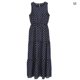thumbnail image 3 of Qarigey Pudcoco - Vestido de fiesta largo bohemio para mujer, sin mangas, lunares, playa Vestidos, 3 of 6