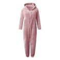 thumbnail image 5 of Soyumi Outfits Basic Lounge Cardigan Y2K Going Out Tunic tops Corduroy Jogge Loungewear Classic Cute Fuzzy Fleece Baggy Pajamas Matching Sets Winter Clothing Long Sleeve tops and Pants, Pink, 5 of 5