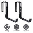 thumbnail image 3 of CHOK Flower Bracket Planter Box Brackets Railing Holder Window Pot Deckfenceiron Stands Mounting Mount Balcony Rail Hanging, 3 of 6