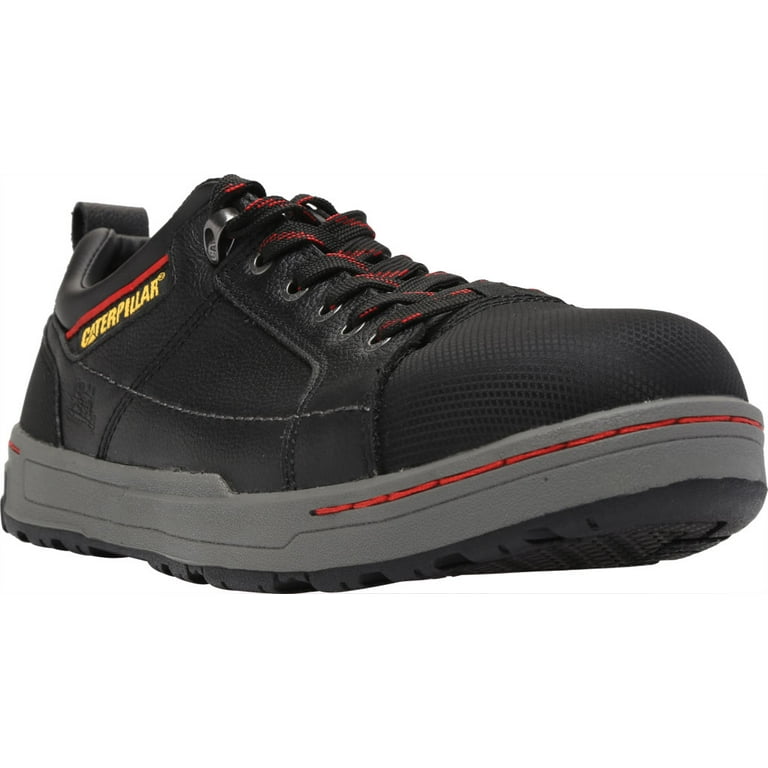 Men s Caterpillar Brode Steel Toe Black 8 W Walmart