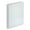 White, variant on Universal Comfort Grip Deluxe Plus 1" 3-Ring View Binders D-Ring White with Transparent Cover