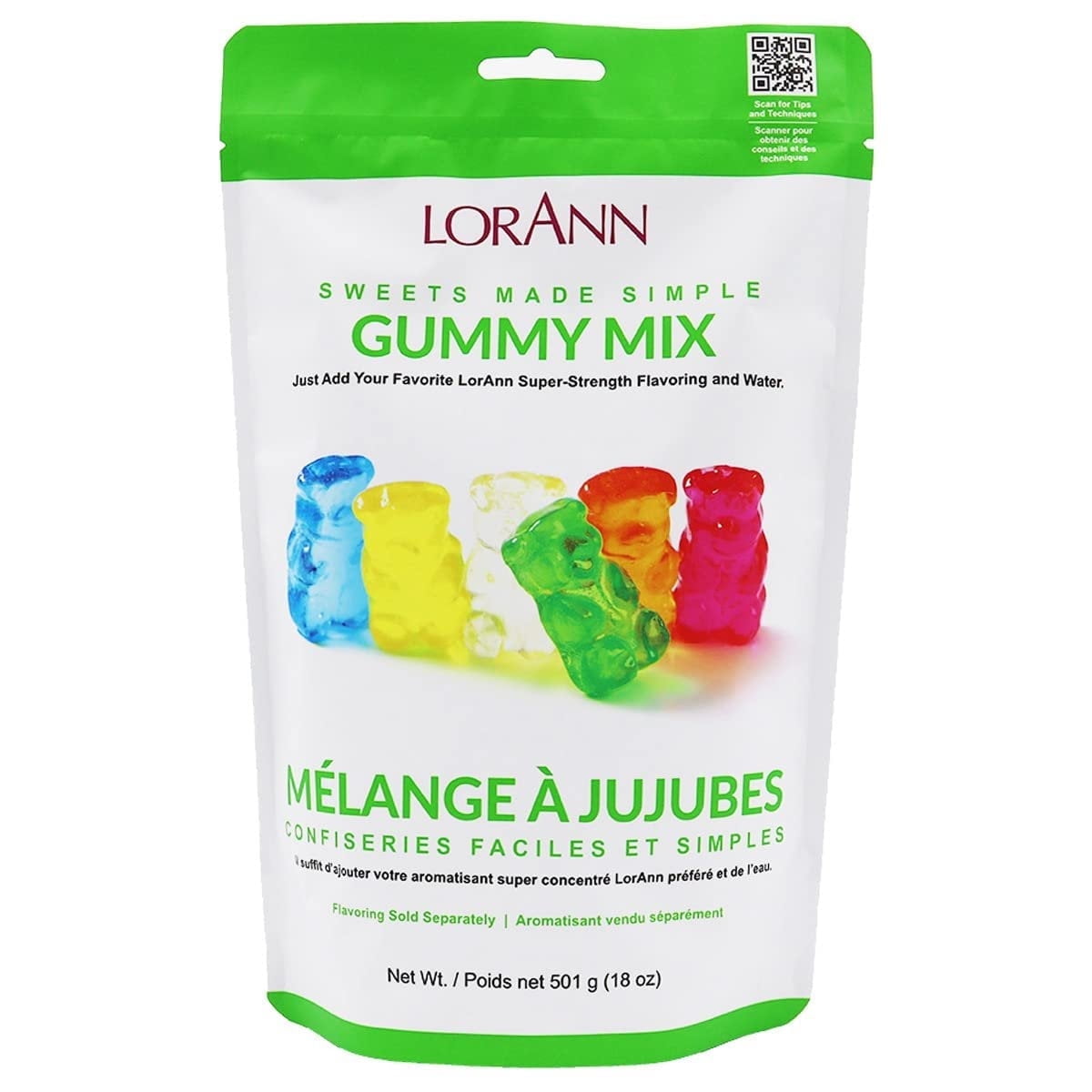 LorAnn Gummy Candy Mix Kit with Citric Acid and Flavor Ideas