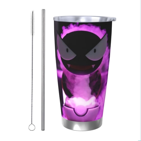 Gastly Insulated Tumbler Stainless Steel Coffee Mug Vacuum Double Wall Thermal Travel Cup 20 oz