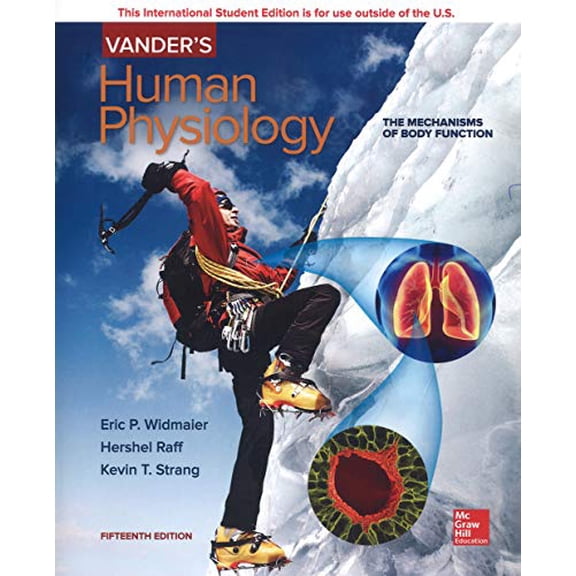 Pre-Owned Vander's Human Physiology, 9781260231571, 1260231577, Paperback, 15 edition