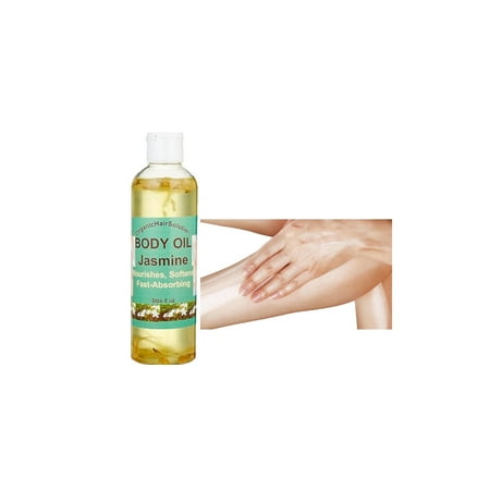Jasmine NOURISHING BODY OIL-Plant-based Formula, Dry Skin Moisturizer & Hydrating Body Massage Oil, for Radiant & Healthy Glow, Nourishing After Shower-For All skin