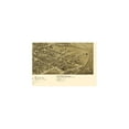 thumbnail image 2 of Historic Panoramic View - Union City Pennsylvania - Fowler 1895 - Vintage Wall Art, 2 of 4