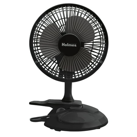 Holmes Table/Clip Convertible Fan, 6-Inch (Best Clip Fan For Grow Tent)