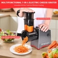 thumbnail image 2 of Rallador Eléctrico de Queso PARTNERJOY 7 en 1 250W 110V, 2 of 8