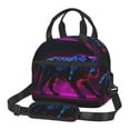 thumbnail image 1 of Disketp Futuristic Purple Panther A、 Lonchera Térmica para Mujer y Hombre, Bolsa de Almuerzo Reutilizable e Impermeable para Trabajo, Viajes y Picnic, 1 of 7
