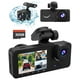 thumbnail image 1 of Dash Cam lensuge de 3 canales 4K+1080P en la parte delantera y trasera, 1 of 7