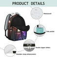 thumbnail image 4 of Butterfly Fashion Backpack for Students&nbsp;– Water-Resistant, Laptop-Friendly, Adjustable Straps, Roomy Pockets for Books & Essentials, 4 of 6