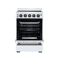 thumbnail image 3 of Forno Loiano 24 Inch Freestanding Electric Range in White, 3 of 5