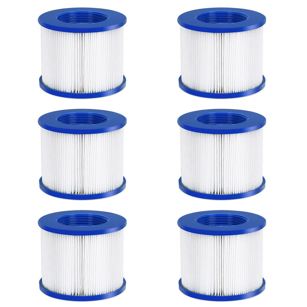 Goplus 6 Pack Hot Tub Pool Spa Filter Cartridge Pump Replacement 120