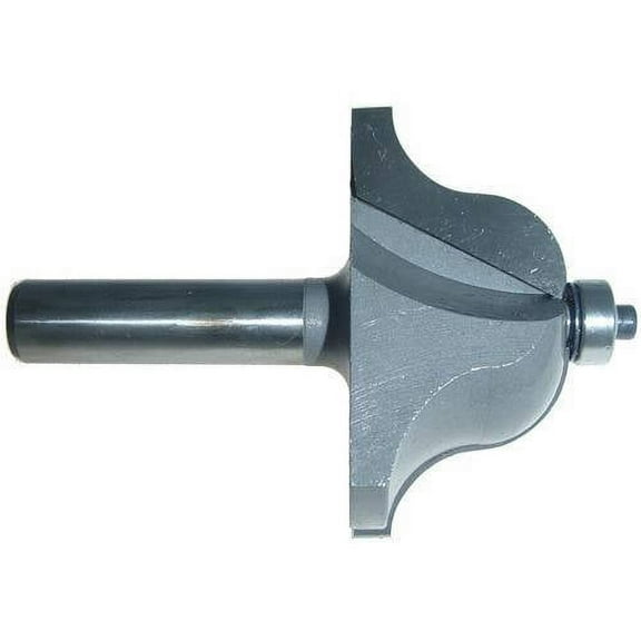 Magnate 1609 Roman Ogee Router Bit — 1-1/4" Cutting Height; 1/2" Shank Diameter; 1/2" Radius; 2-1/2" Overall Diameter; 2" Shank Length
