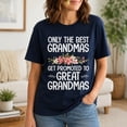 thumbnail image 6 of Great Grandma Promotion Graphic T-Shirt, Floral Grandma Gift Tee, 6 of 9