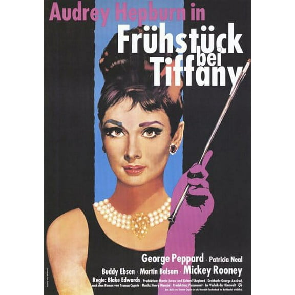 Breakfast At Tiffany's Movie Poster (11 x 17)