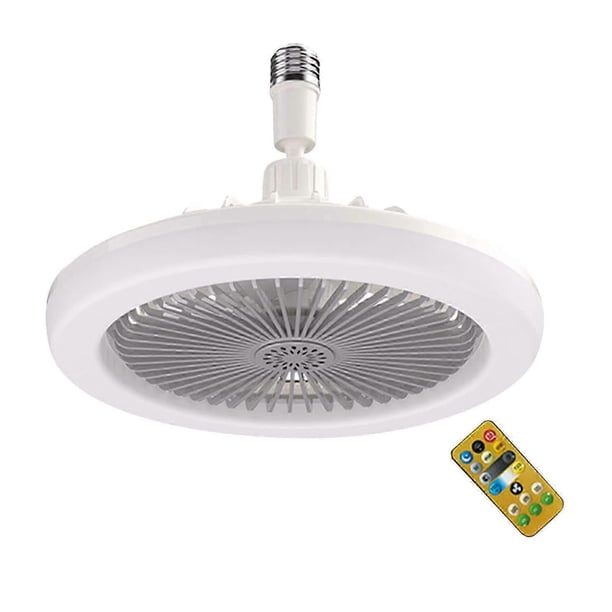 2026 Ceiling Fans W/ LED Light 5-Bladeless Modern Smart Lamp Head Fan Home Office