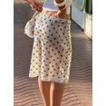 thumbnail image 5 of Women's Summer Sheer Bodycon Mini Skirt with Elastic Waist, 5 of 7