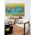thumbnail image 6 of "Blue Boat Docked" Painting Print on White Wood, 6 of 7