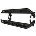 thumbnail image 5 of Ikon Motorsports Compatible with 07-18 Jeep Wrangler Black Side Steps Nerf Bars Running Board - 2PC, 5 of 7