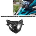 thumbnail image 2 of Carenado de faro delantero Yashi Para motocicleta LC135 V2 V6 Carcasa ahumada negra, 2 of 5