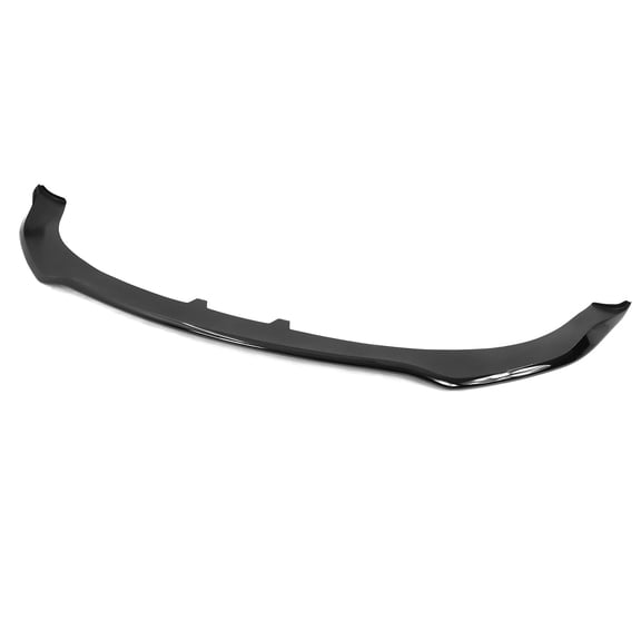 Ikon Motorsports Front Bumper Lip Protector Compatible With 2020-2023 Dodge Charger Scat Pack 392 SRT Widebody Gloss Black Factory Style PP Polypropylene Splitter Protector 1PC