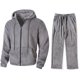 thumbnail image 1 of Ceisia Men's Loose Fit Fleece Tracksuit Set Full-Zip Hooded Jacket with Elastic Waist Drawstring Pants Gifts, 1 of 9