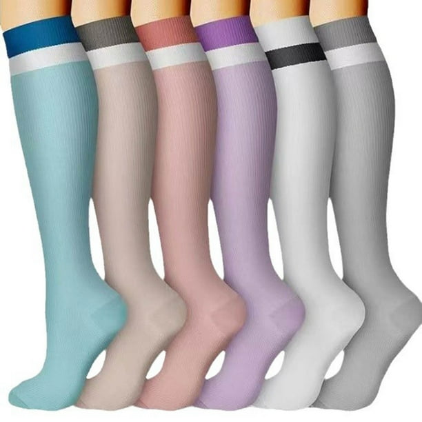 Calcetines largos de tubo que absorben el sudor para mujer calcetines de mujer