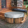 thumbnail image 4 of Spa Cover For Hot Tub,waterproof Round Inflatable Hot Tub Cover - Water-resistant Pool Dust Cover, 4 of 5