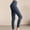 Navy, variant on High Waisted Leggings for Women Basic Solid Color Seamless Yoga Pants Full Length Workout Running Tights
