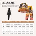 thumbnail image 4 of Sikiie Psychedelic Band Hotdog Art Pajamas for Women Set, Womens Pajama Sets, Lounge Sets for Women, 2pjs for Women-Large, 4 of 7