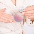 thumbnail image 4 of Nestingho Mushroom Brush Portátil Rosa Para Polvo, Blush Y Con Exclusivo Y Finas, 4 of 6