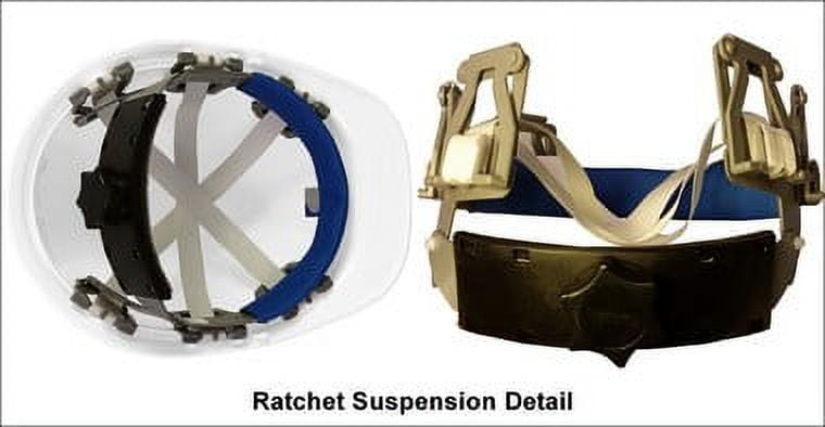 Anaheim Might Ducks Hard Hats with Ratchet Suspension