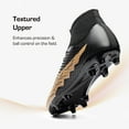 thumbnail image 3 of DREAM PAIRS Men's Firm Ground Soccer Cleats High-top Football Cleats FG/AG Professional Training Outdoor Lightweight Soccer Shoes, 3 of 7