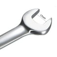 thumbnail image 5 of Uxcell 17mm Combination Wrench with Offset Box End and Angled Open End, Metric Mirror-Chrome Plated High Carbon Steel, 5 of 5