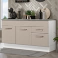 thumbnail image 2 of Mueble de Cocina Para Tarja 150 cm 2 Cajones y 2 Puertas Blanco Crema Agata Madesa, 2 of 5