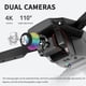 thumbnail image 4 of Drone RC Irfora SG107 Mini Drone plegable con cámara 4K Interior RC Quadcopter APP Control Modo sin cabeza Rotación de 360 ° Trayectoria Vuelo para adultos Niños principiantes Gran regalo de juguete Irfora Drone RC, 4 of 7